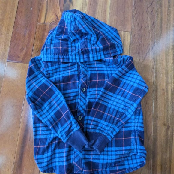 Hanna Andersson Boys Flannel Shirt (4) - Picture 2 of 4